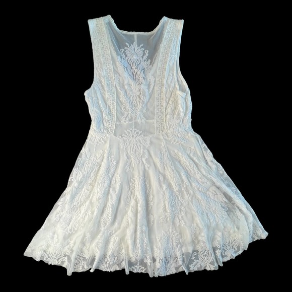 Free People Reign Over Me Lace Mini Dress - Picture 5 of 13